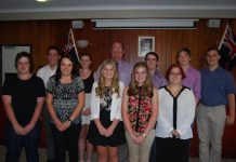 Young leaders in place