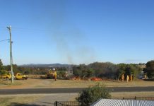 Volunteer fire-fighter burn-offs