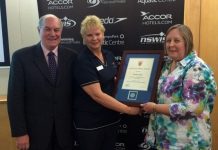 Honour for swimming stalwart