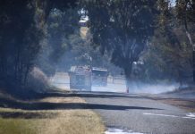 Bushfire threats here