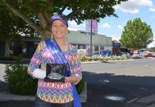 Local girl wins poly buck jump