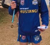 Leschke trophy held aloft