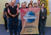 Toast to Toastmasters on 1000th meeting