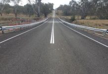 Concrete bridges replace wooden ones