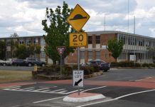 Pedestrians must give way
