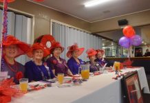 Society happy to see red