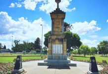 Cenotaph repairs due to complaint