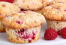 Mouth watering muffins for Rhubarb fans