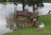Roads flooded in Stanthorpe