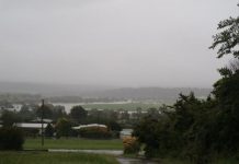 Warwick gets a bit wet