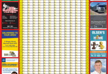 Rainfall charts and wall planners out now