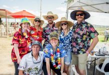 Historic race meeting celebrates in style