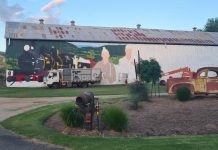 Tannymorel mural underway