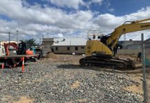 Construction continues