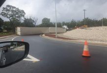 Truck accident on highway