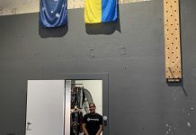 Ironside shows support for Ukraine