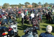 Motorcycle rally heading to Warwick