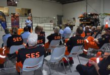 SES support QPS at horrific shooting