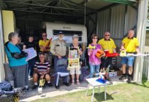 Festive volunteers spread Christmas cheer