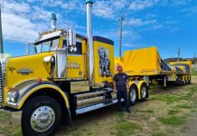 Trucks power on responsibly