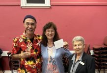 Bridge players gather