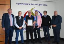 Road safety man honoured