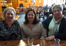 Rural women meet for lunch