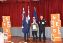 Warwick hero in orange wins regional SES award