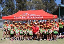 Little athletes have big fun