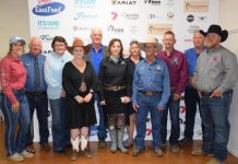 Smiles all round the rodeo