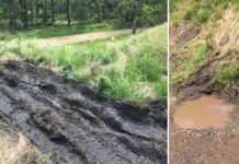 Gorge hoons on notice