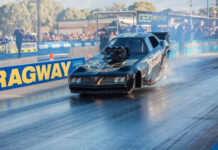 Funny cars on the strip