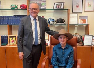 Dalveen student becomes Prime Minister for the day