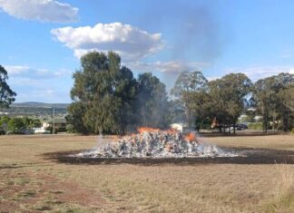 Bin blazes spark safety reminder