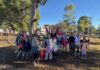 Local students trade cars for walking shoes